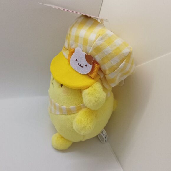 Sanrio pompompurin plush mascot with chain - Picture 6 of 6